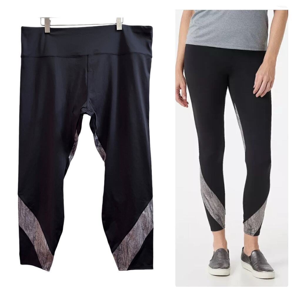 Soulgani Active California Love Twin Soul Leggings Plus Size 2X